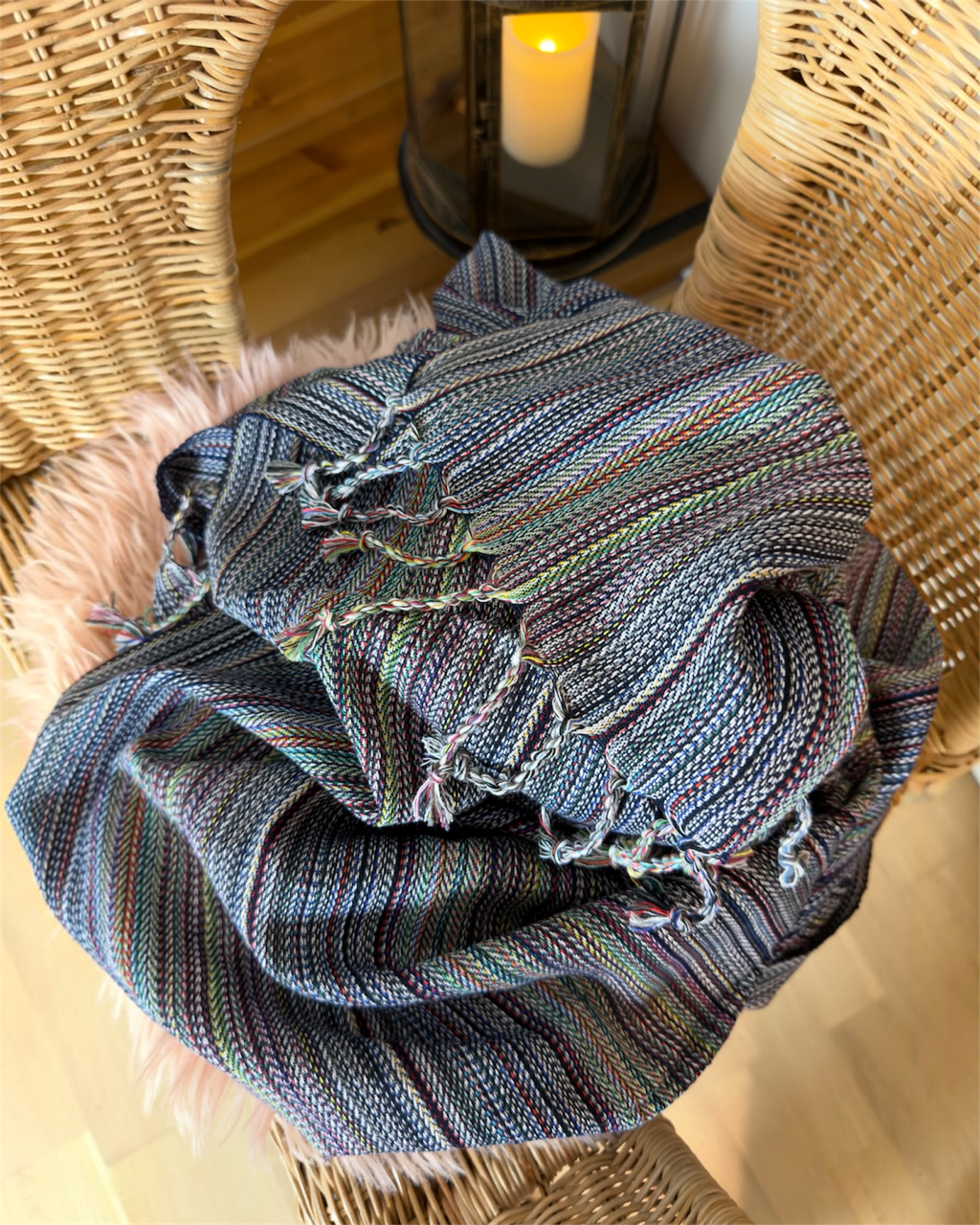 Hamam-pyyhe Boho Dark Violet_1