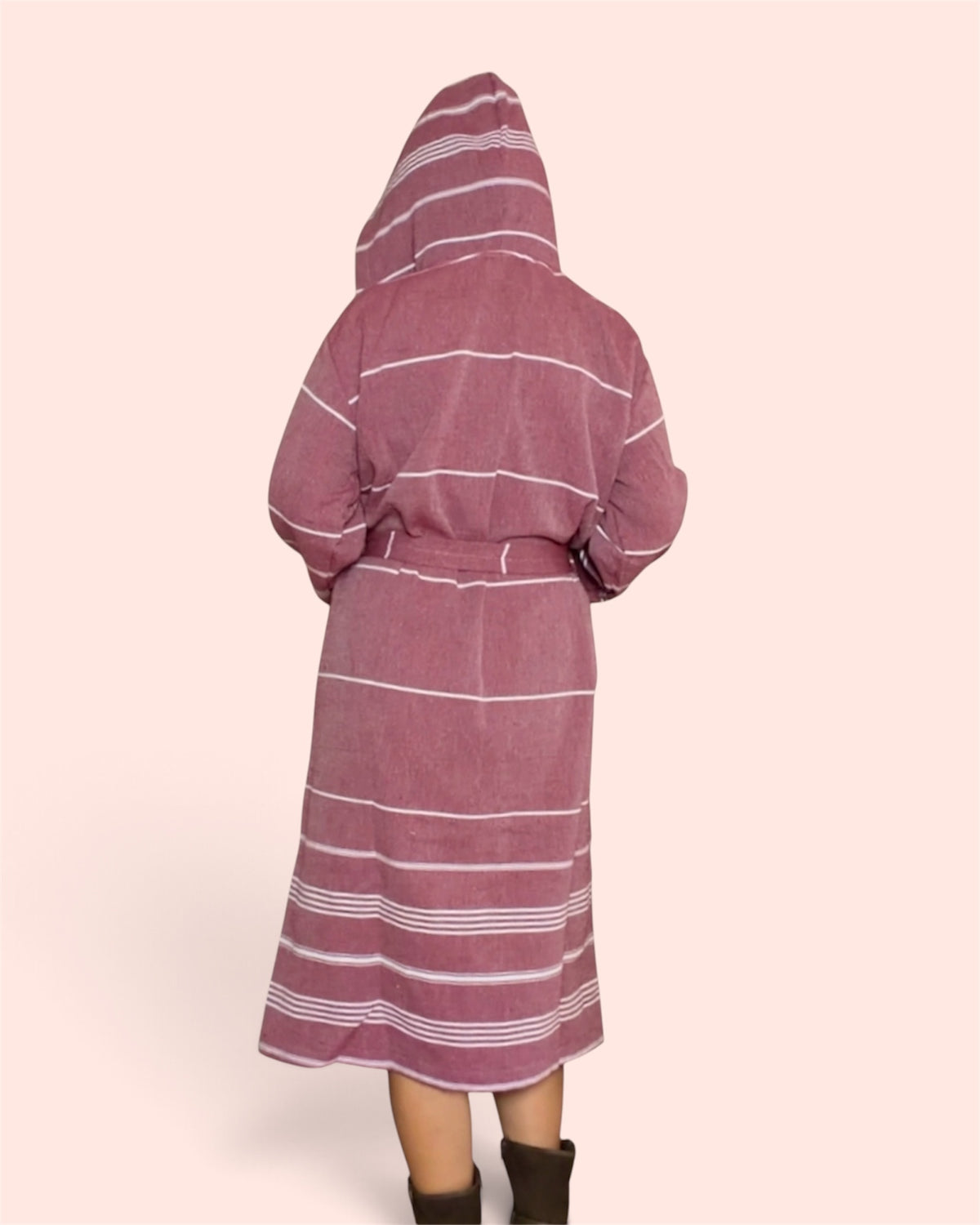 Hamam-kylpytakki Sultan Burgundy Hapsuton