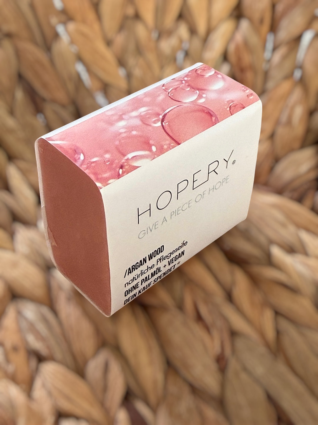 Hopery Argan Wood luonnollinen oliiviöljysaippua - yksityiskohta_2