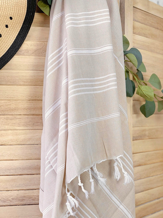 So Pretty Sultan Premium hamampyyhe 95x180 cm, hiekka