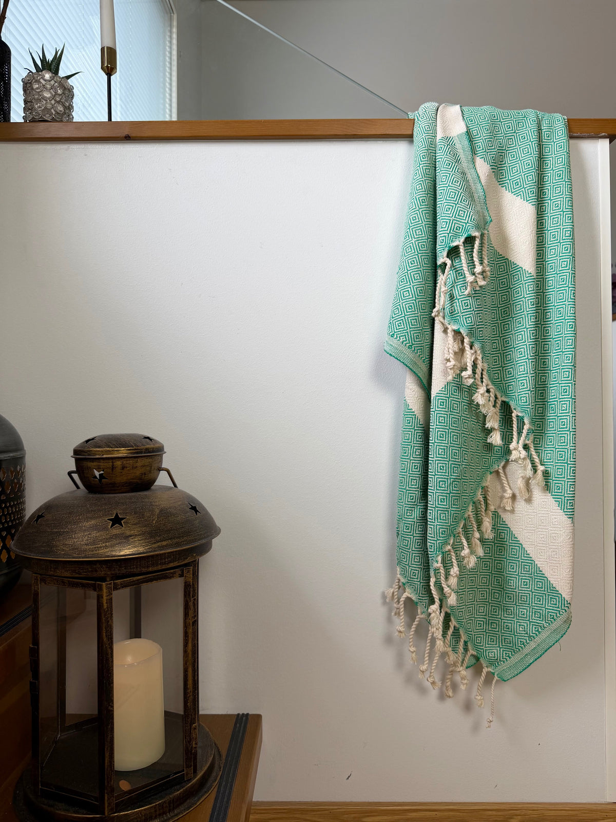 So Pretty Timantti hamampyyhe 100x180 cm, jade green
